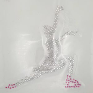 Transfert Patinage 1 Rose