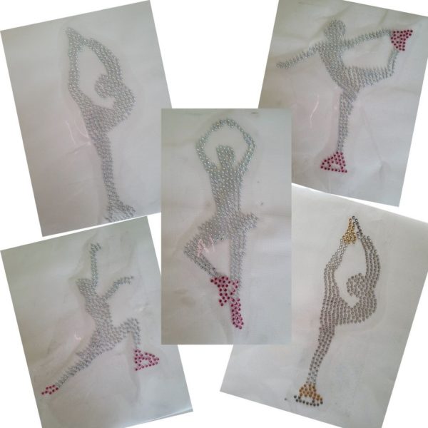 Strass Patinage Pirouette Gold – Image 3