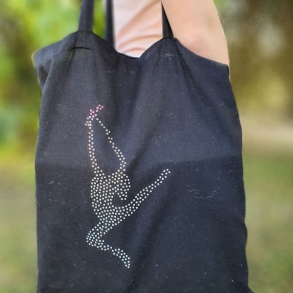 Sac Totebag avec transfert strass à personnaliser.