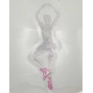 Strass Patinage Pirouette Rose