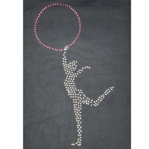 Transfert Cerceau Rose 9
