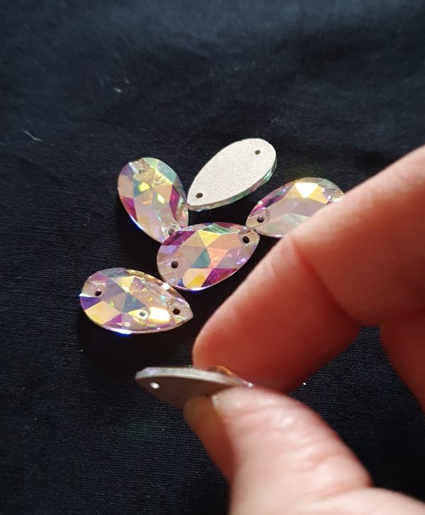 Strass à coudre, coloris AB