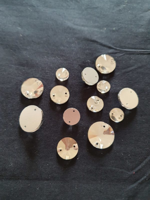Rond Cristal Strass à coudre – Image 3