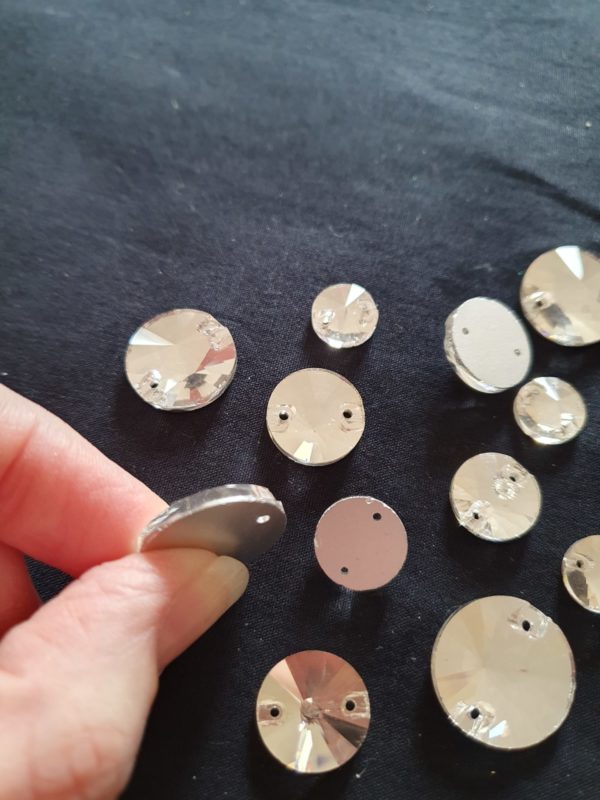 Rond Cristal Strass à coudre – Image 4