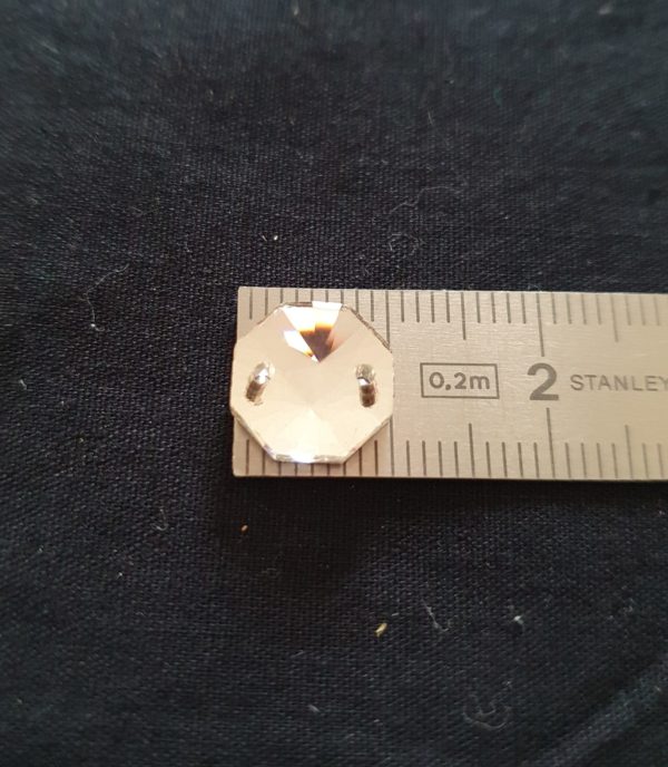 Octogonal Cristal Strass à coudre – Image 5