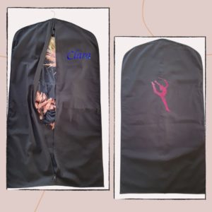 Housse de justaucorps Flocage Twirling1