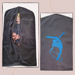 Housse de justaucorps Flocage cerceau 7