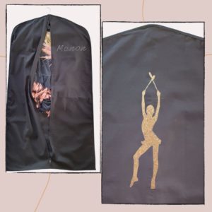Housse de justaucorps Flocage Massues