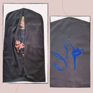 Housse de justaucorps Flocage ruban 8