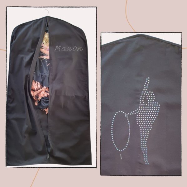 Housse de justaucorps Strass cerceau 5