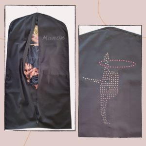 Housse de justaucorps Strass cerceau 6