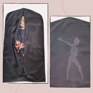 Housse de justaucorps Strass cerceau 2