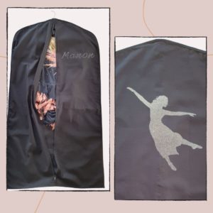 Housse de justaucorps Flocage danse 4