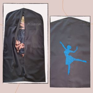 Housse de justaucorps Flocage danse 5