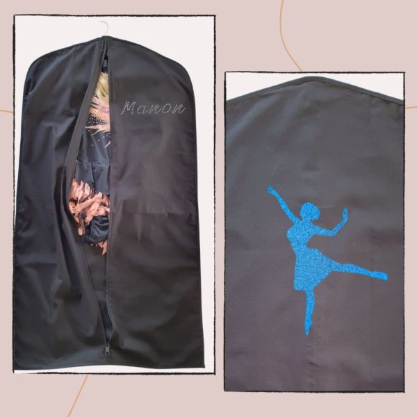 Housse de justaucorps Flocage danse 5