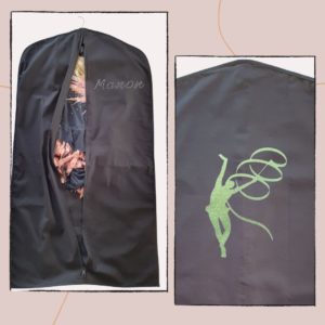 Housse de justaucorps Flocage ruban 3
