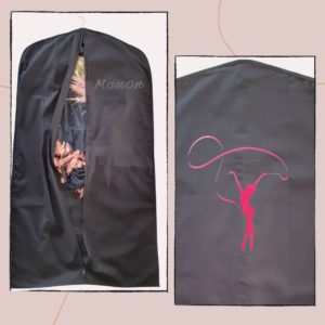 Housse de justaucorps Flocage ruban 4