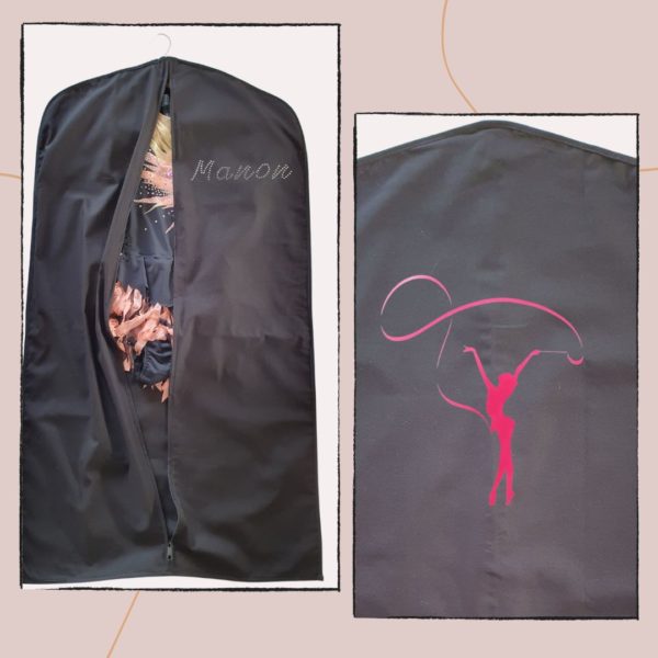 Housse de justaucorps Flocage ruban 4