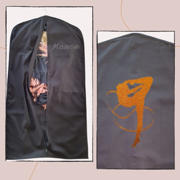 Housse de justaucorps Flocage ruban 5