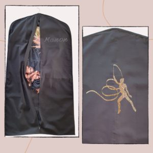 Housse de justaucorps Flocage ruban 7