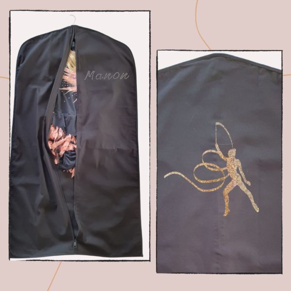 Housse de justaucorps Flocage ruban 7