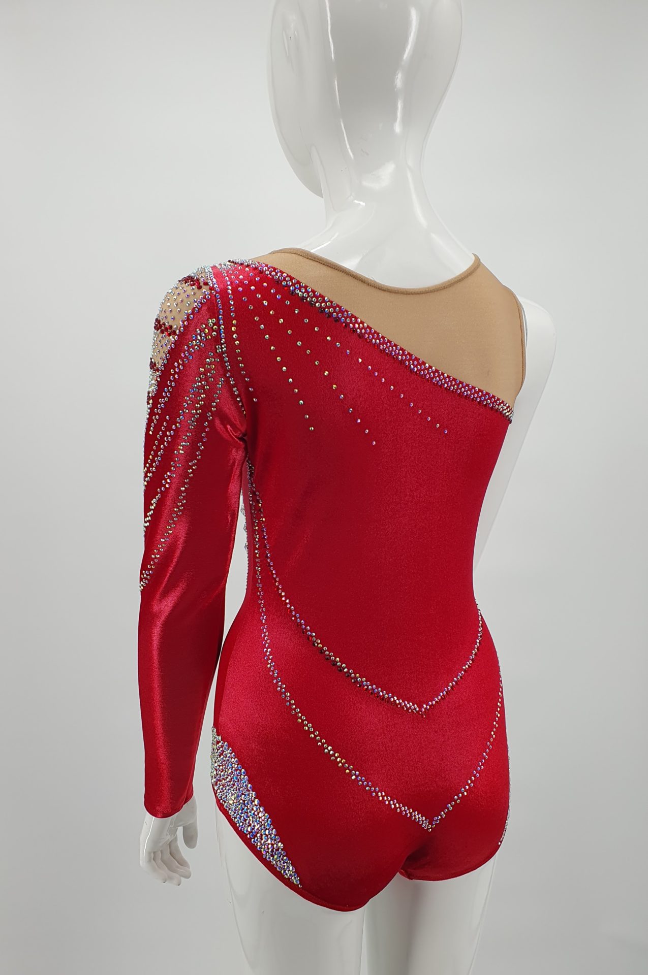 Justaucorps Velours Rouge Cerise – Image 6