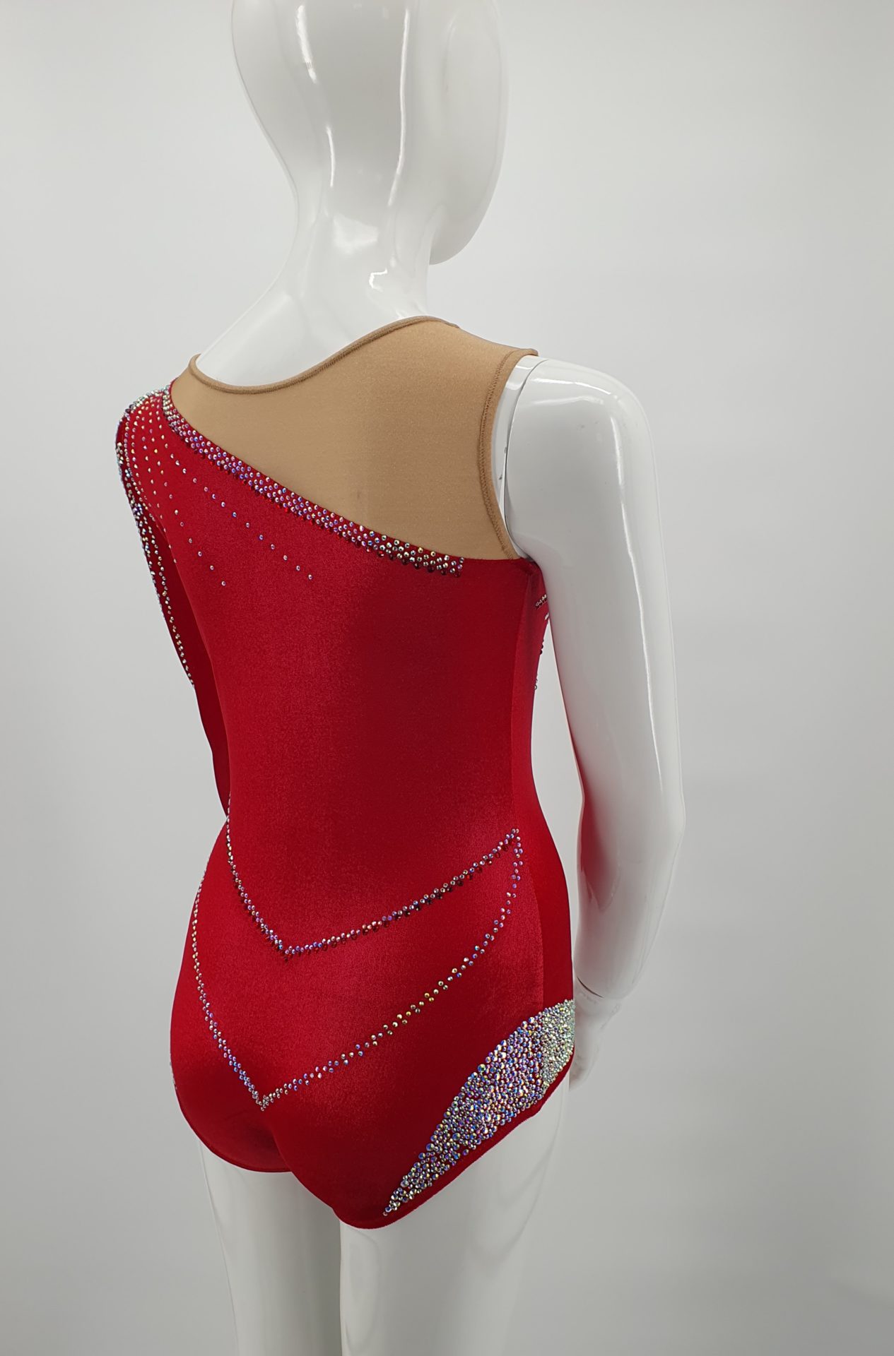 Justaucorps Velours Rouge Cerise – Image 7