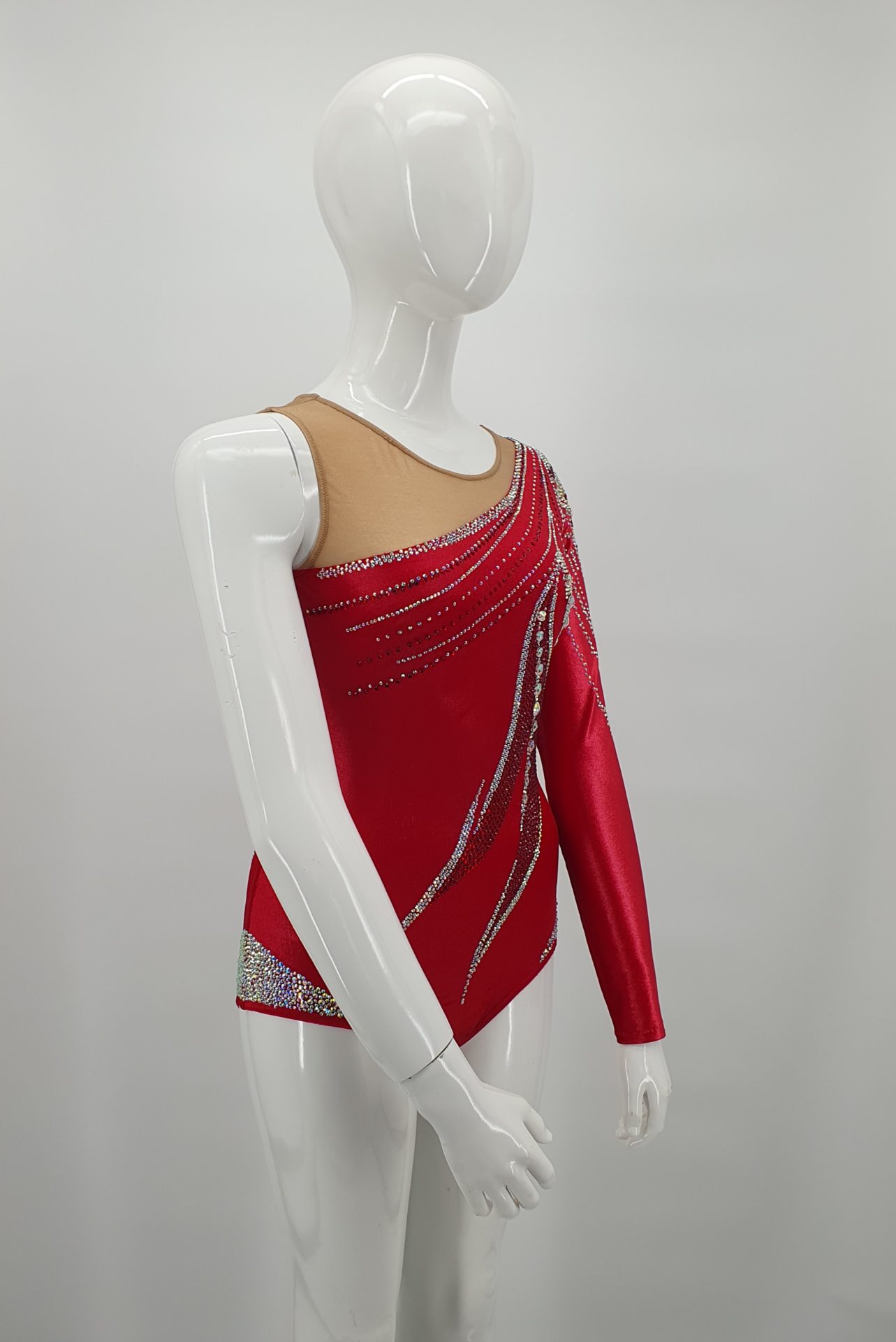 Justaucorps Velours Rouge Cerise – Image 8