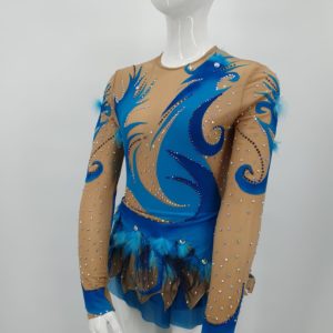 Location Justaucorps jupette bleu acqua