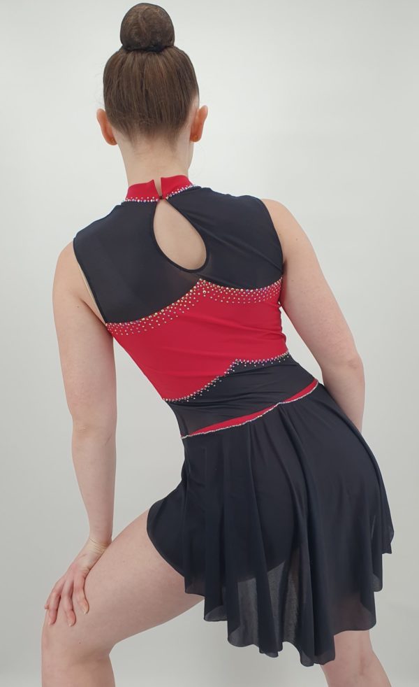 Justaucorps Cerise et Noir – Image 4