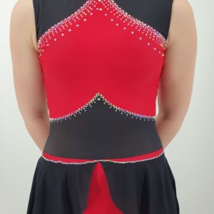 Justaucorps Cerise et Noir