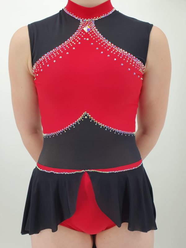 Justaucorps Cerise et Noir