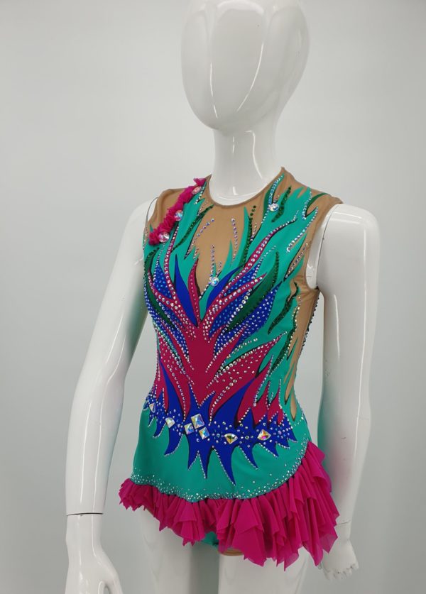 Location Justaucorps Vert Fuchsia – Image 7