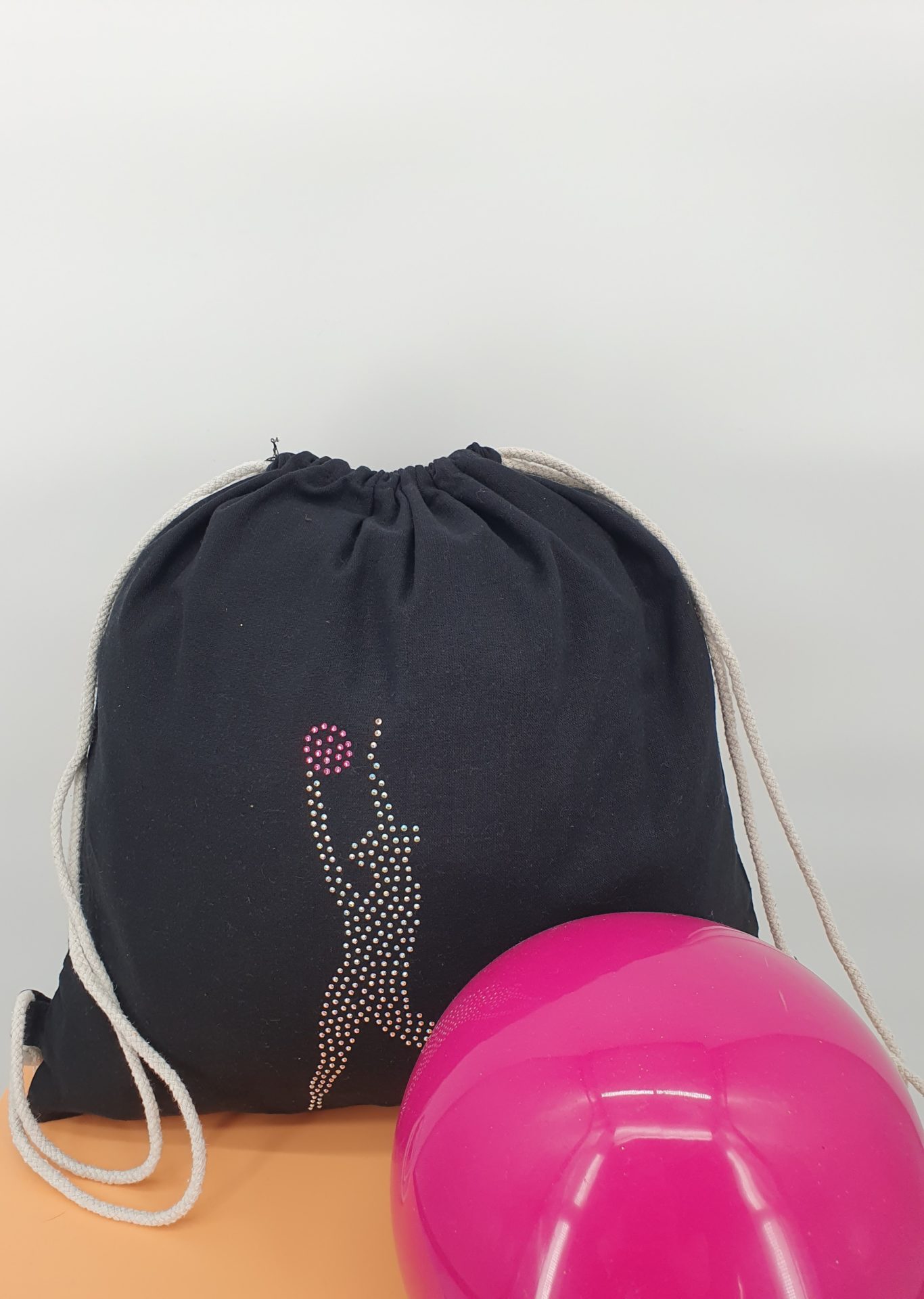 Sac à dos strass gymnaste ballon – Image 4