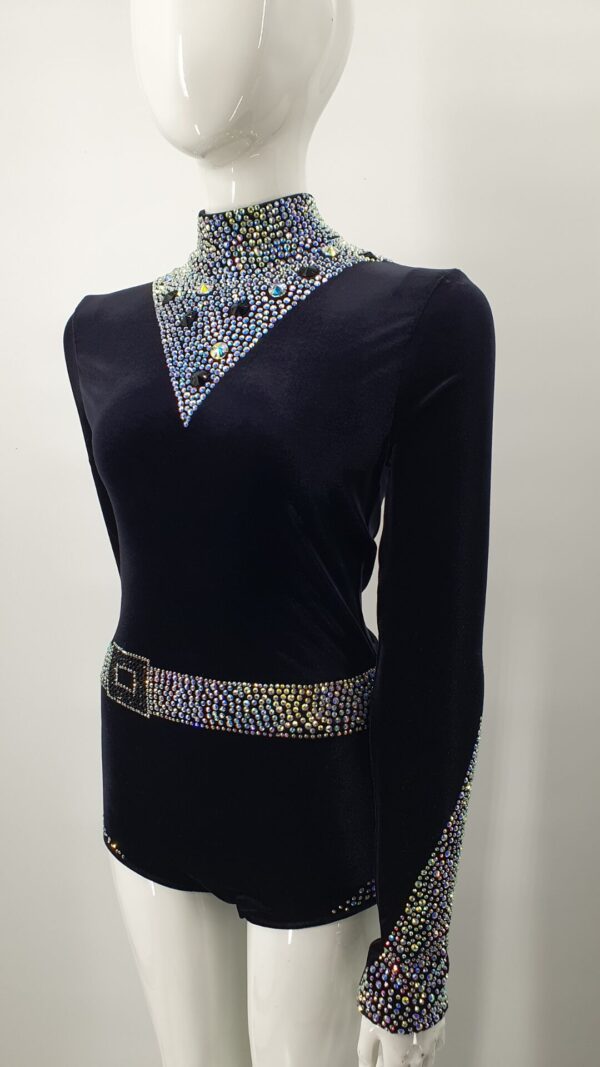 Justaucorps Velours Noir – Image 2