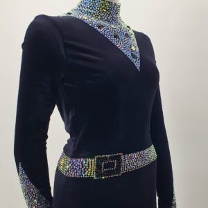 Justaucorps Velours Noir